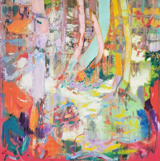 LC Nr. 100 by Szilard Huszank contemporary artwork Painting