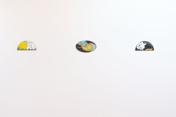Contemporary art exhibition Gretchen Albrecht Shadow of Land at Two Rooms Auckland New Zealand
