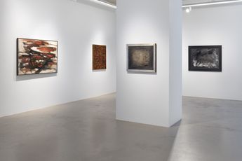 Contemporary art exhibition Georg Baselitz Erwin Bechtold Peter Bruning Adolf Luther Heinz Mack Otto Piene Bernard Schultz Before the Light at SETAREH SETAREH Dusseldorf Germany