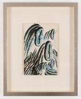Escaping Water by Dominika Trapp contemporary artwork drawing painting works on paper