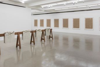 Contemporary art exhibition Analia Saban Folds and Faults at Spruth Magers Los Angeles United States