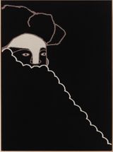 Black Captain by Renee So contemporary artwork sculpture textile