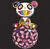 BLACKPINK Pandakashi Black by Takashi Murakami contemporary artwork print