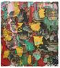 Four Noblemen of New Years Eve  by Zhu Jinshi contemporary artwork Painting