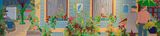 Blue Parakeet by Michal Korman contemporary artwork painting