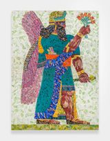 The invisible enemy should not exist Northwest Palace of Kalhu Room S Panel S-d-2 by Michael Rakowitz contemporary artwork mixed media print sculpture works on paper