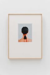 Unfocused. Red bow by Ivan Franco Fraga contemporary artwork drawing