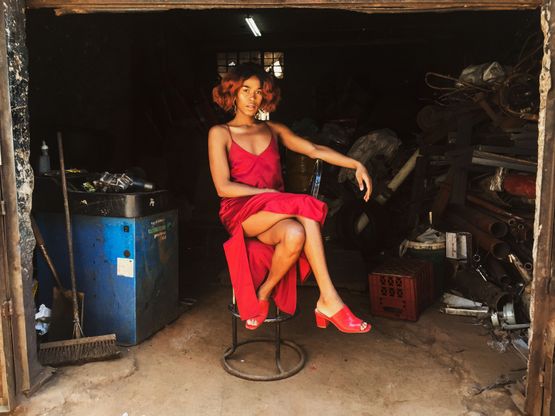 The Queen by Nonzuzo Gxekwa contemporary artwork Print