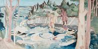 Roma Is a Lake 180709 180709 by Zhao Yang contemporary artwork Painting