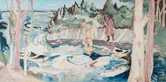 Roma Is a Lake 180709  180709 by Zhao Yang contemporary artwork Painting