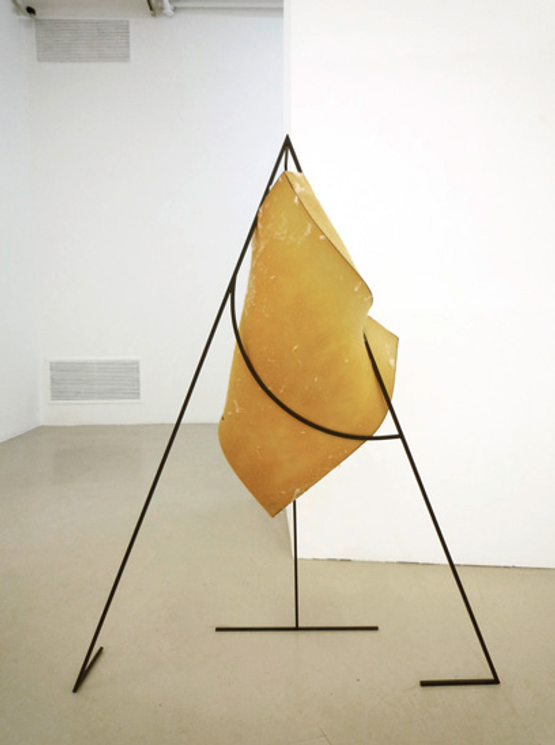Trying to Balance on One Hand Do Not Forget the Center by Thea Djordjadze contemporary artwork Sculpture