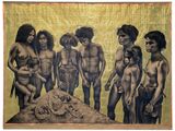 Nomenclature by Leslie De Chavez contemporary artwork drawing works on paper