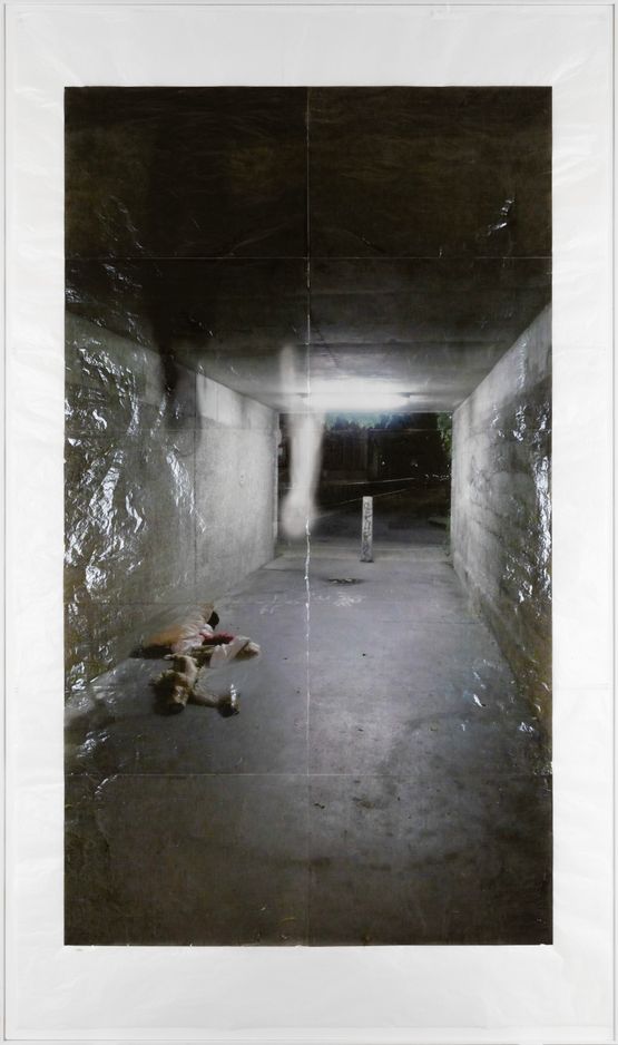 white light_dark light by Martin Walde contemporary artwork Painting