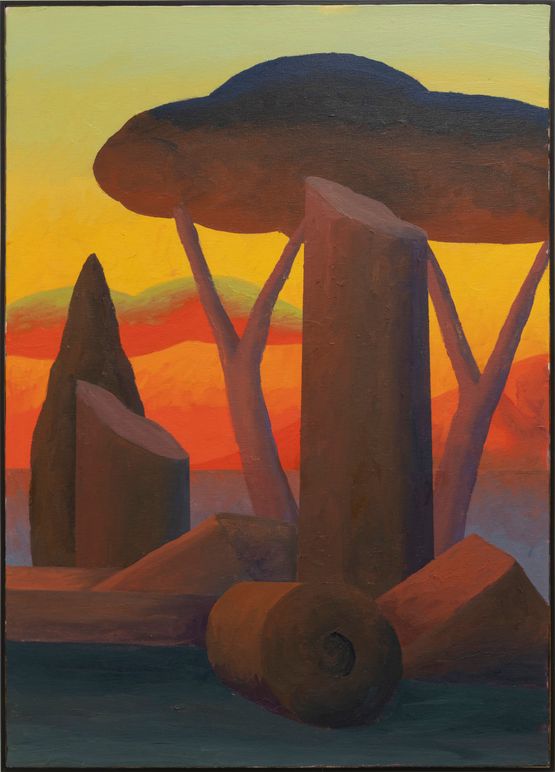 Una sera by Salvo contemporary artwork Painting