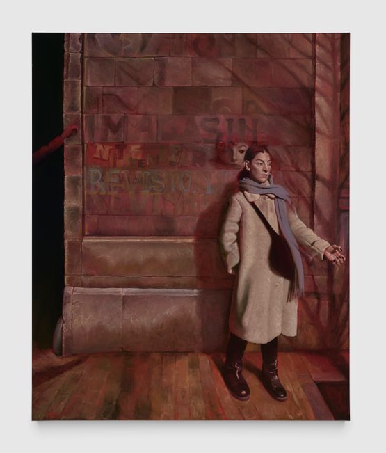 The script by Bendt Eyckermans contemporary artwork Painting