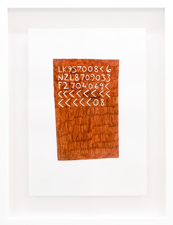 Passport 2 by Ayesha Green contemporary artwork Painting