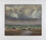 No title seascape by Merlin James contemporary artwork painting