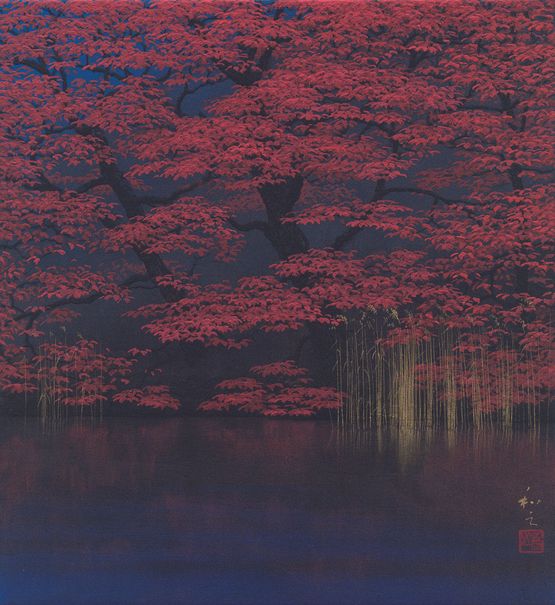 Foliage by Kazuyuki Futagawa contemporary artwork Painting