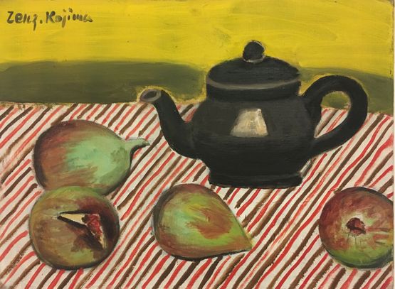 Still Life by Zenzaburo Kojima Estate contemporary artwork Painting