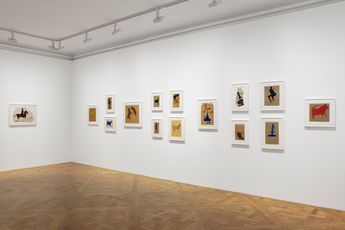 Contemporary art exhibition Bill Traylor Bill Traylor at David Zwirner New York 69th Street United States