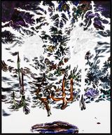 Signs and Wonders - Qui ne disparait pas by Abdelkader Benchamma contemporary artwork painting