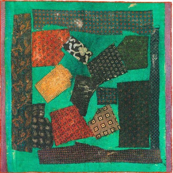After Matisse by Frank Bowling contemporary artwork Textile