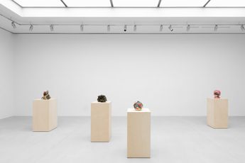 Contemporary art exhibition Lynda Benglis WHAT IF at Xavier Hufkens St-Georges Belgium