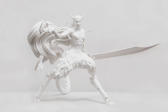 Against the blade of honour - Disciple Level 2 by Chen Tianzhuo contemporary artwork Sculpture