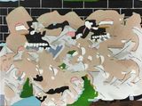 Fist City II by Dustin Pevey contemporary artwork painting