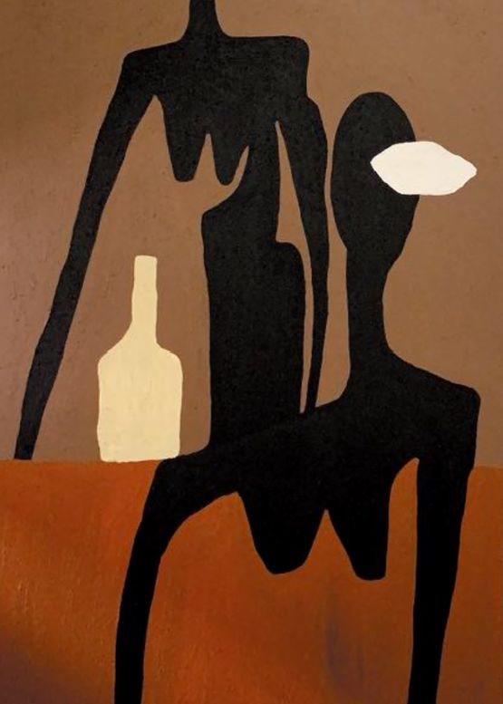 Ho fetisa nako - To Pass Time by Lulama Wolf contemporary artwork Painting
