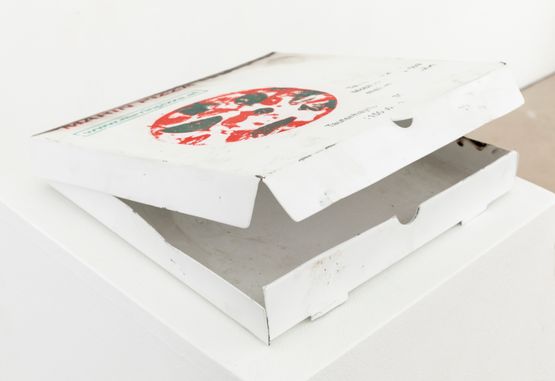 Hot Pizza by Martin Grandits contemporary artwork Sculpture