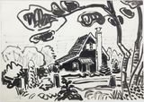 Morgendammerung by Karl Schmidt-Rottluff contemporary artwork works on paper