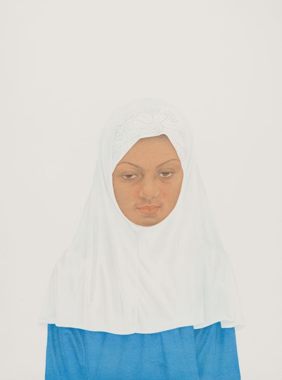 Untitled Children of Faith series by Ali Kazim contemporary artwork Painting