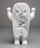 GUZO White Marble by Haroshi contemporary artwork Sculpture