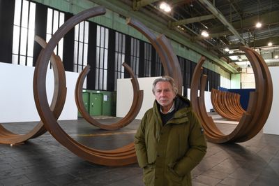 Bernar Venet Sculptor of Iconic Steel Arcs Gives Biggest Exhibition Yet