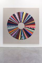 Kreis  Innen ist nicht Aussen Circle  Inside is not Outside by Ulla Von Brandenburg contemporary artwork mixed media