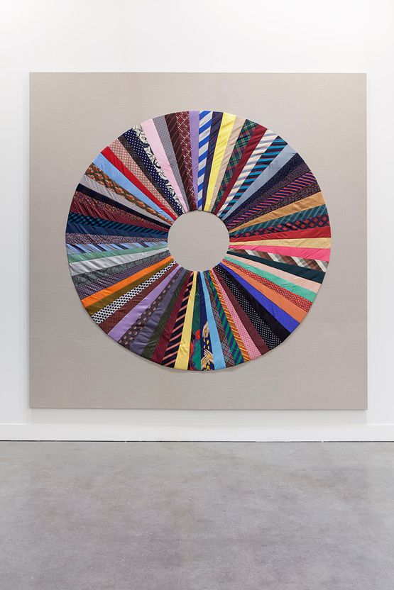 Kreis  Innen ist nicht Aussen Circle  Inside is not Outside by Ulla Von Brandenburg contemporary artwork Mixed Media