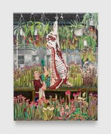 Dinner Hour at the Little Shop of Horrors by Hernan Bas contemporary artwork painting