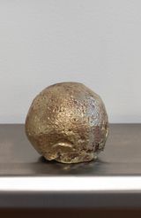 Theyre not booing me. Theyre not just booing Santa Claus theyre booing everything snowballs by Marley Dawson contemporary artwork sculpture