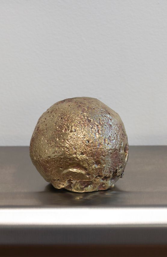 Theyre not booing me. Theyre not just booing Santa Claus theyre booing everything snowballs by Marley Dawson contemporary artwork Sculpture