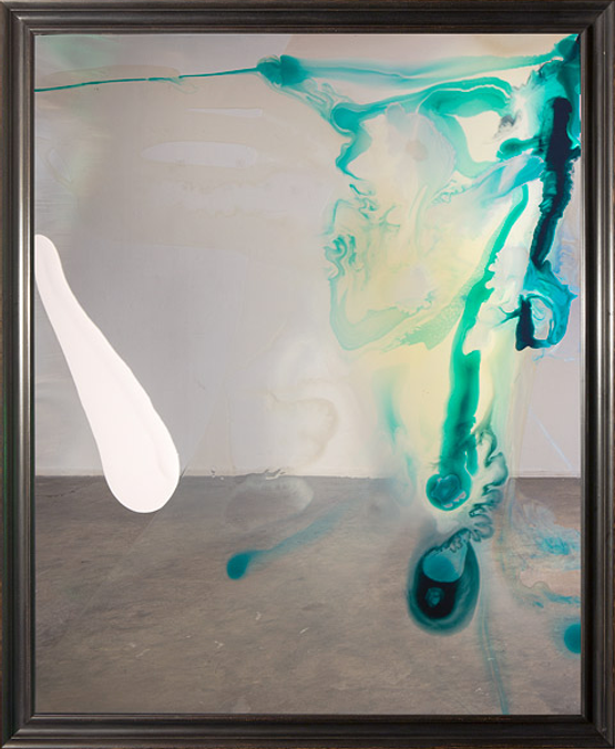 When you touched my face it was like Christmas in August by Dale Frank contemporary artwork Painting