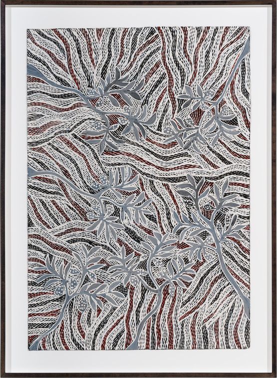 Burukpili by Yalmakany Marawili contemporary artwork Works on Paper