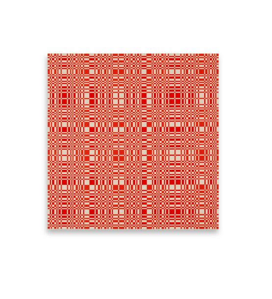 Orange B No III  Resonant by Kristin Nordhy contemporary artwork Painting