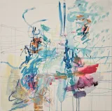 Longing by Gillian Rosselli contemporary artwork painting