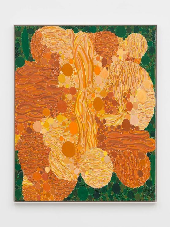 Burst Blossom by Lynne Drexler contemporary artwork Painting