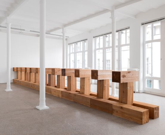 THEBES by Carl Andre contemporary artwork Installation