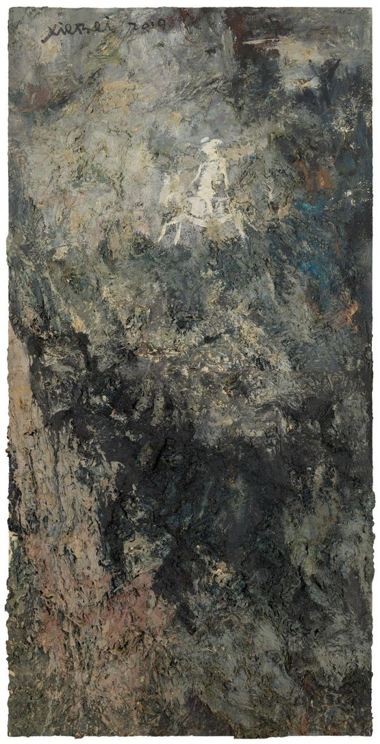 The Ruins by Xie Bei contemporary artwork Painting