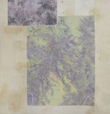 The carnival on the silent wasteland 1 by Yu Wenjie contemporary artwork painting textile