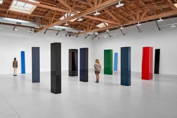 Contemporary art exhibition John McCracken John McCracken at David Zwirner Los Angeles United States