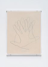 Untitled Hands by Orru Forslund contemporary artwork drawing works on paper